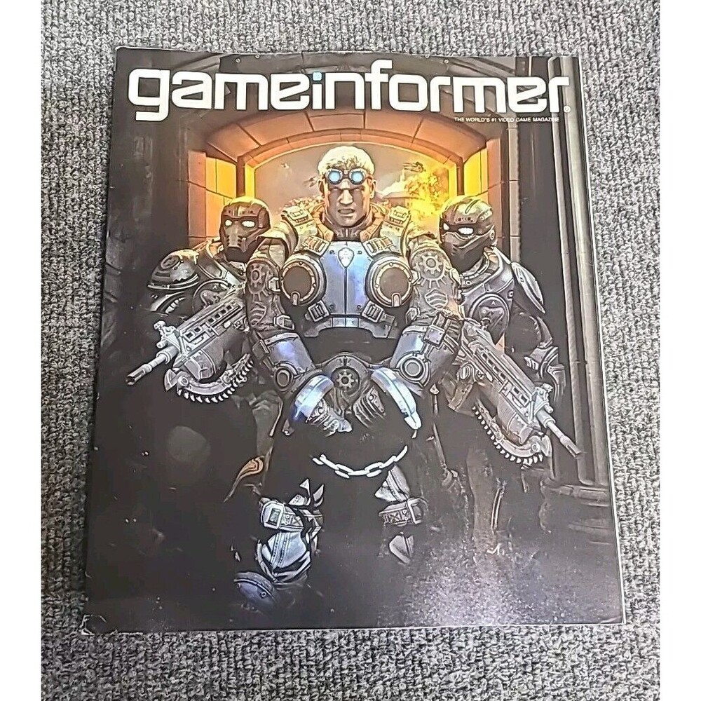 Game Informer Magazine July 2012 Issue 231 Gears of War Judgment